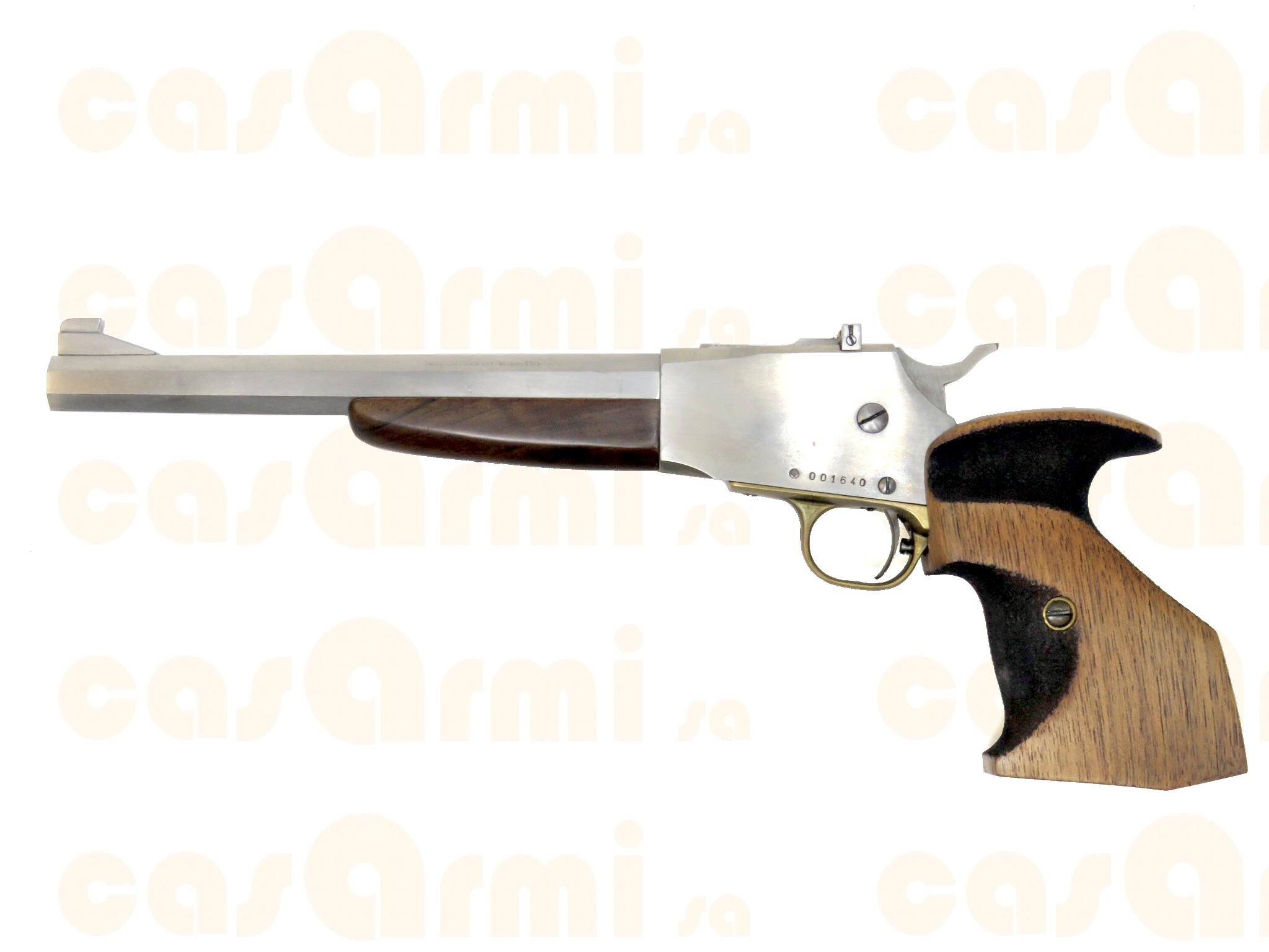 Palmetto pistola monocolpo, con scatola in cartone originale .44 avancarica